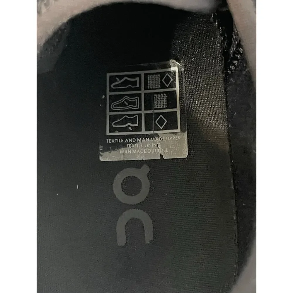 On Cloud X3 AD Women's Running Sneaker Black White Size 8 / EU 39